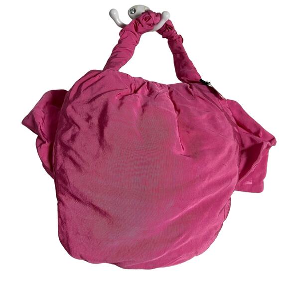 Loeffler Randall Sierra Pink Bow Mini Handbag Purse - Picture 9 of 11